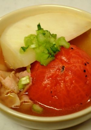 ＊蕪とベーコン＆トマトのあったかスープ＊-レシピのメイン写真