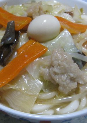 ほかほか八宝うどん-レシピのメイン写真