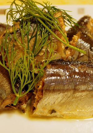秋刀魚のコンフィ-レシピのメイン写真