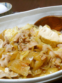 *簡単!すき焼き風☆肉キャベ豆腐*-レシピのメイン写真
