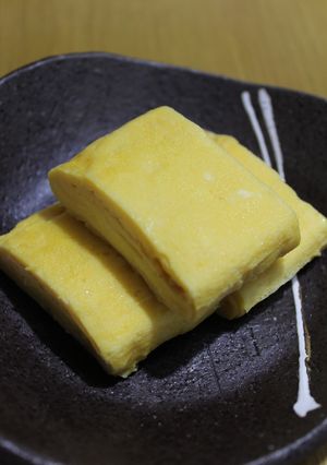 お弁当にも！やさしい甘さハチミツ卵焼き-レシピのメイン写真