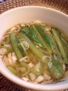蕪の葉がおいしい☆味噌汁-レシピのメイン写真