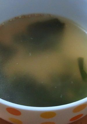 簡単！わかめスープ-レシピのメイン写真