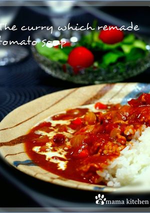 リメイク＊トマトスープ de カレー-レシピのメイン写真