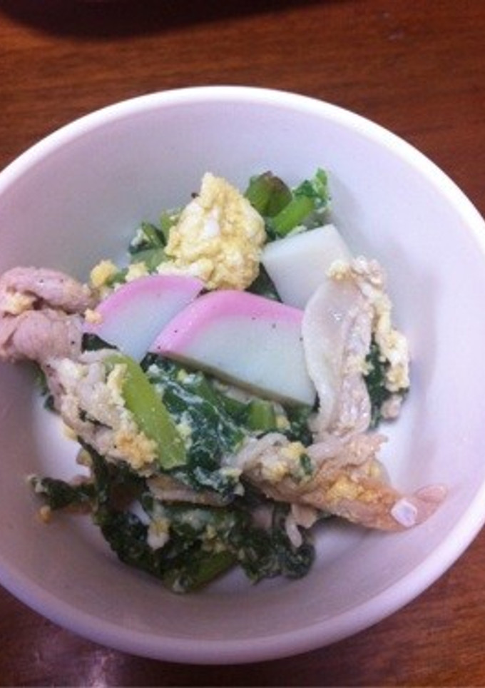 かまぼこと青菜の炒め物-レシピのメイン写真