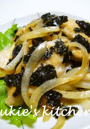 鶏胸肉の海苔マヨ醤油焼き♪-レシピのメイン写真