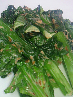 葉モノ野菜のマヨおかか和え-レシピのメイン写真