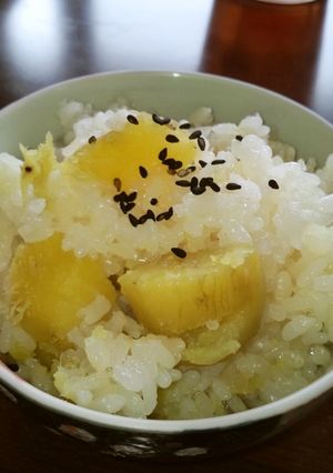 さつま芋のおこわ-レシピのメイン写真