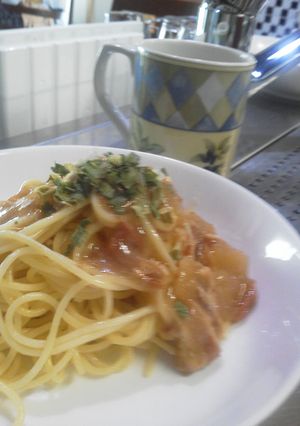 簡単★すき焼きパスタ-レシピのメイン写真