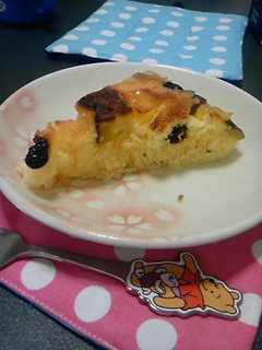 フライパンで簡単サツマイモとりんごケーキ-レシピのメイン写真
