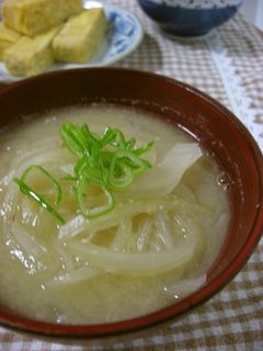 玉ねぎみそ汁-レシピのメイン写真