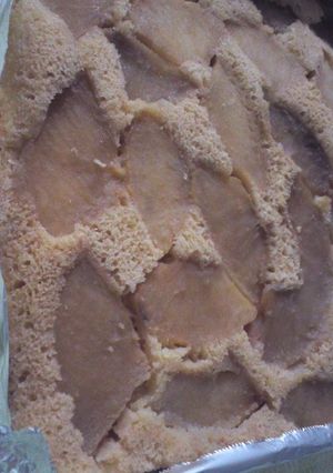 リンゴも入れてブランデーケーキ★-レシピのメイン写真