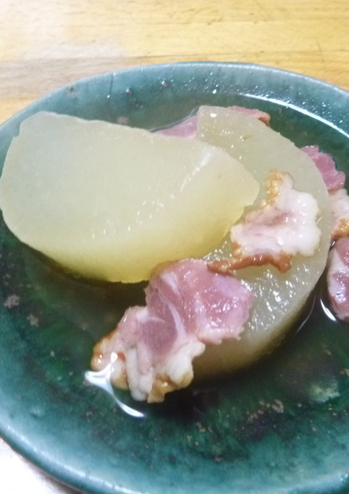 おでんの素で簡単！大根とベーコンの洋風煮-レシピのメイン写真