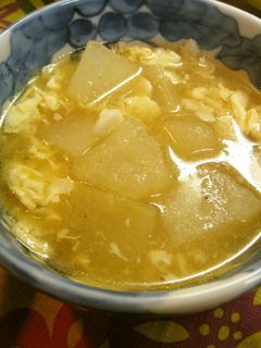 ほかほか♪冬瓜たまごスープ-レシピのメイン写真