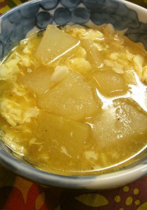ほかほか♪冬瓜たまごスープ-レシピのメイン写真