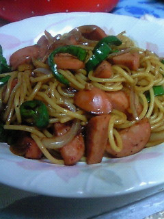 ☆簡単☆ソーススパゲッティ-レシピのメイン写真