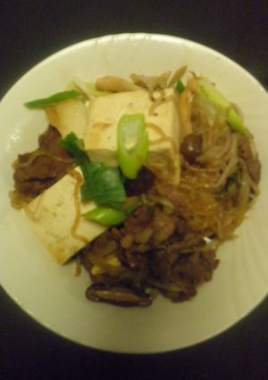 肉豆腐(ごぼう入り)-レシピのメイン写真
