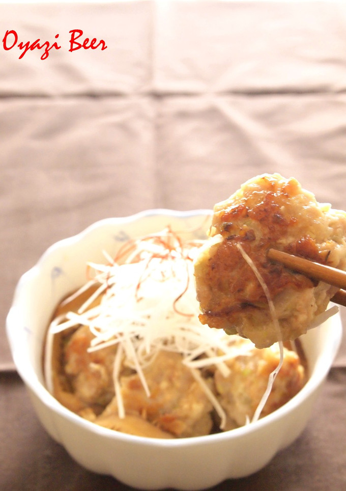 豚つくねの旨煮-レシピのメイン写真