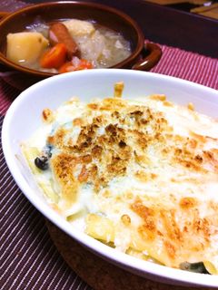 海老とほうれん草のグラタン-レシピのメイン写真