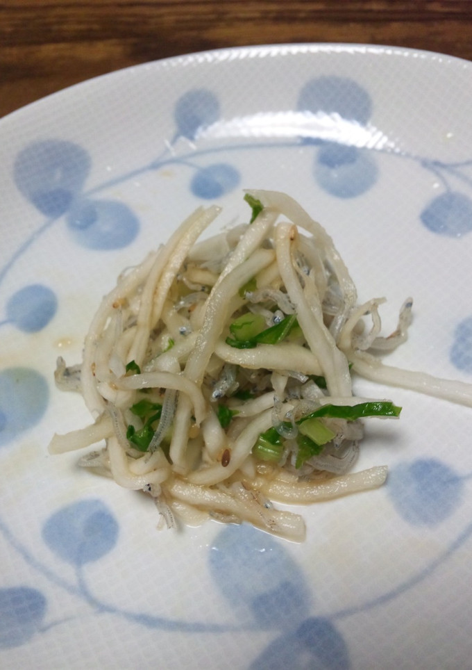 箸休めに☆ちりめんと漬物の簡単あえ-レシピのメイン写真