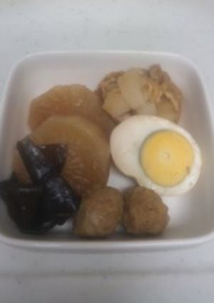 大根とジャガイモ入り油揚げの煮物-レシピのメイン写真