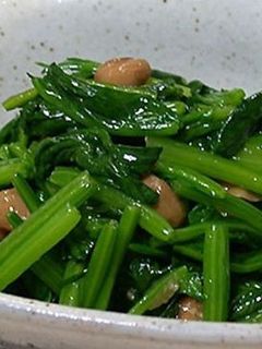 超簡単★ほうれん草の納豆和え-レシピのメイン写真