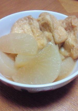 大根と揚げのにたが-レシピのメイン写真