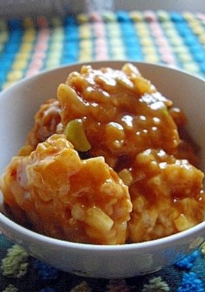 大根ボール（カレーソース）♪-レシピのメイン写真