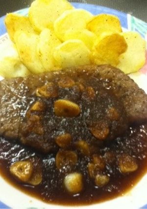 風邪ダウン息子の為・滋養強壮ステーキ-レシピのメイン写真