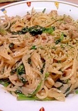 鶏肉とほうれん草のクリームシチューパスタ-レシピのメイン写真