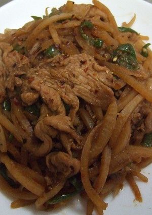 大根の皮の味噌炒め-レシピのメイン写真