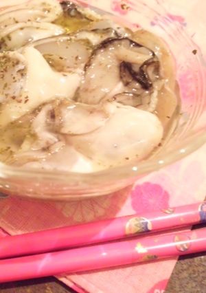 生カキのイタリアン風♪-レシピのメイン写真