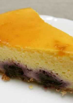 生ブルーベリーでチーズケーキ-レシピのメイン写真