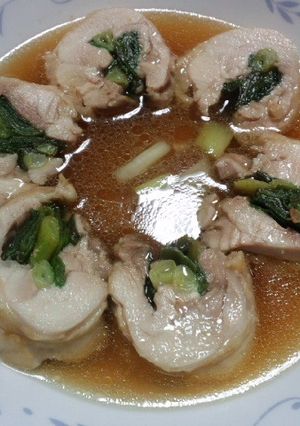 鶏　ネギ巻き-レシピのメイン写真