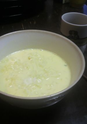 サッポロ一番塩ラーメンでカルボナーラ-レシピのメイン写真