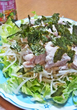 チキンの和風パーティーサラダ-レシピのメイン写真