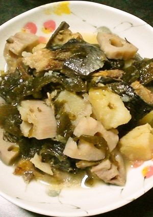 ♪加賀蓮根と鰊の炊いたん！-レシピのメイン写真