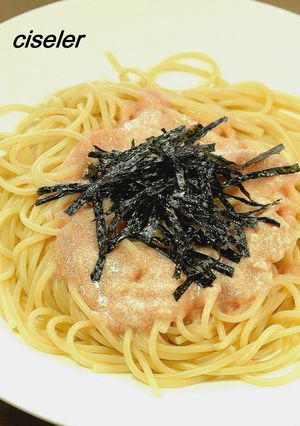 タラコクリームソースパスタ　ファミレス風-レシピのメイン写真
