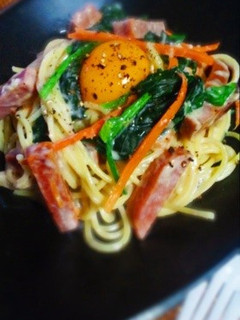 豆乳クリームパスタ-レシピのメイン写真