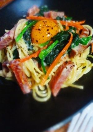 豆乳クリームパスタ-レシピのメイン写真