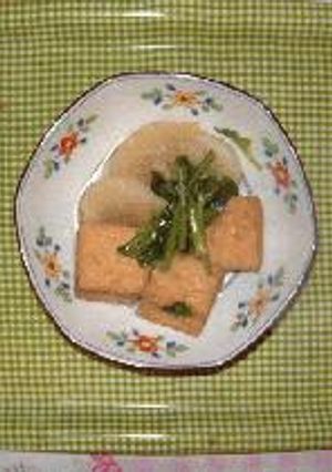 Cal低いぞかぶと厚揚げの煮びたし-レシピのメイン写真