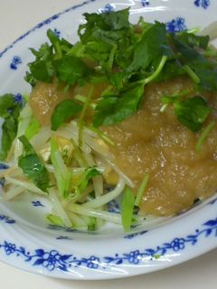 しゃきトロ★もやし&大根葉のみぞれ餡かけ-レシピのメイン写真
