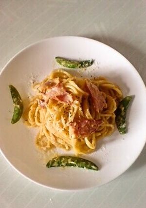 残りシチューdeクリームパスタ-レシピのメイン写真