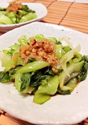 チンゲンサイの中華風おひたし♪-レシピのメイン写真