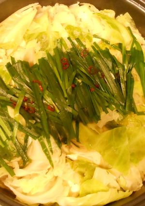 我が家のもつ鍋-レシピのメイン写真