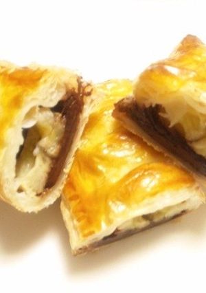 簡単チョコバナナパイ-レシピのメイン写真