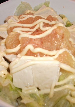 グレプル豆腐サラダ-レシピのメイン写真