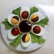 肉だんご・トマト・たまごでカラフル前菜