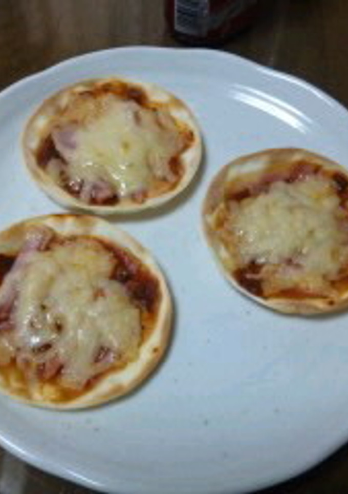 餃子の皮で＊簡単ピザ！-レシピのメイン写真