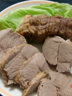 もも肉の茹で豚-レシピのメイン写真